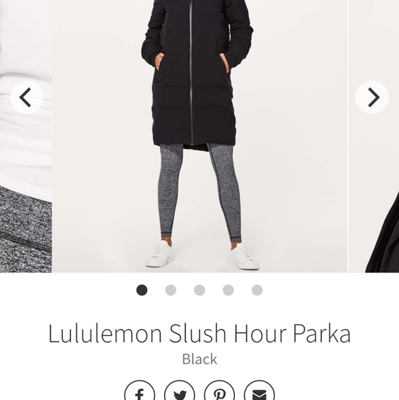 Lululemon Slush Hour Parka sz 10 - Picture 12 of 13
